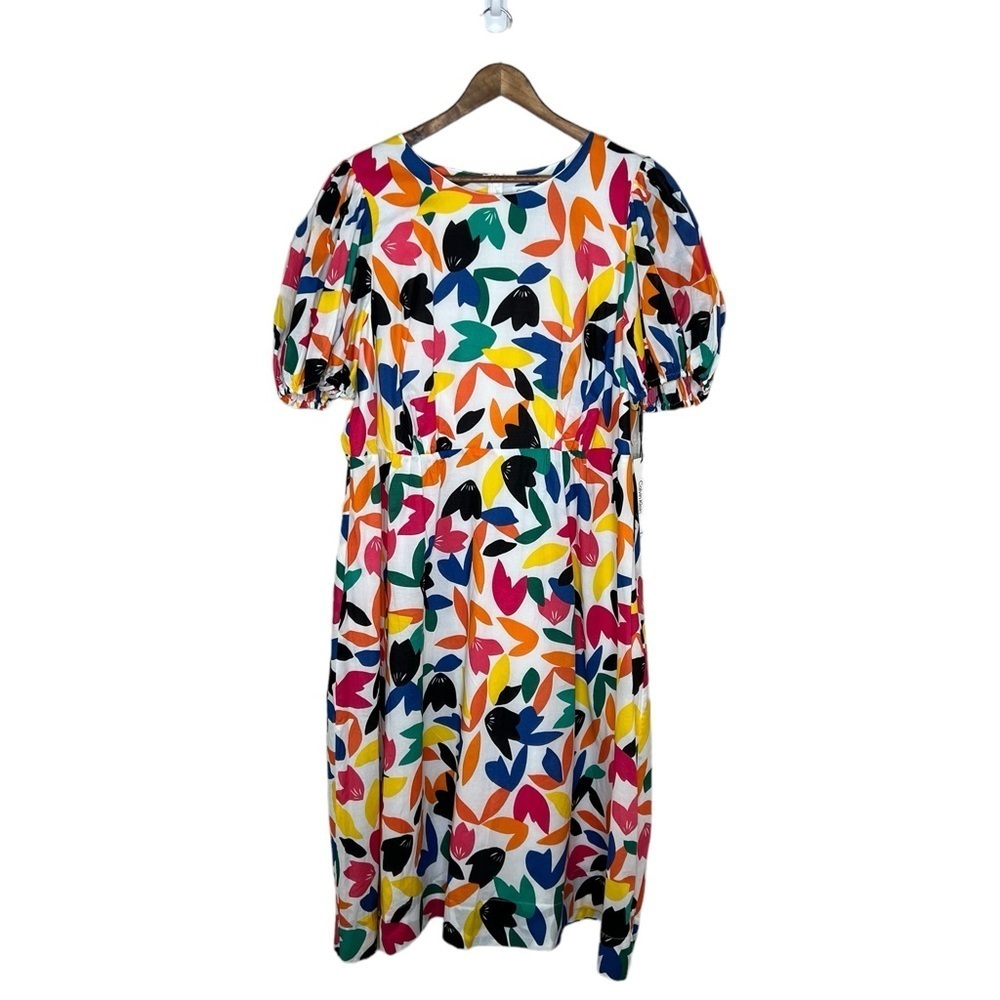 Calvin Klein Women's Multicolor Maxi Cap Sleeve Dress - Picture 2 of 14